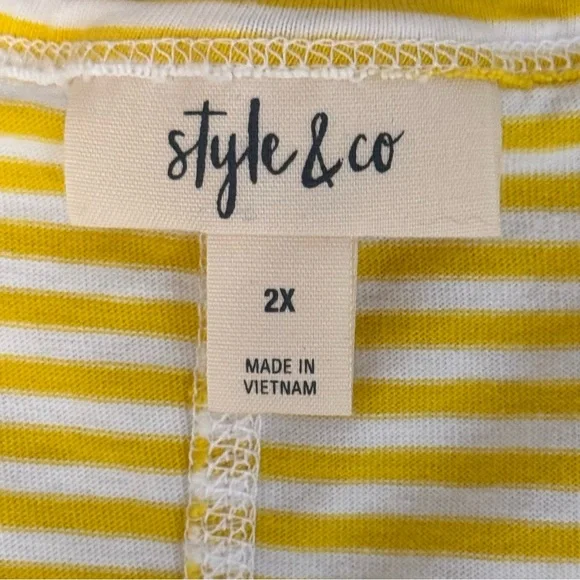 Bundle of 3 Style & Co Pastel Colored Tops Size 2X - Picture 15 of 16